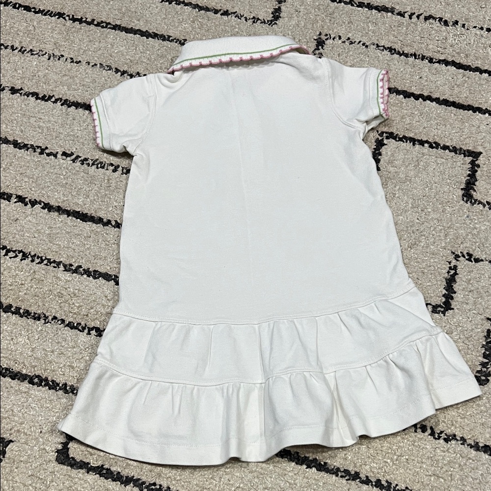 Threads White Ruffle Kids Dress - Picture 4 of 6